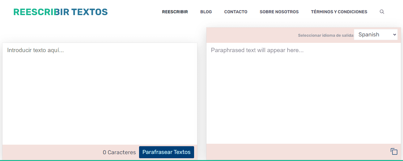 Reescribir Textos