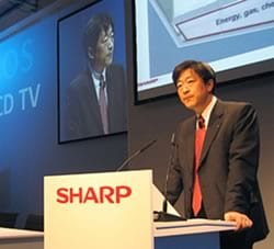 Sharp presenta un televisor LCD extrafino de 20 milímetros de espesor