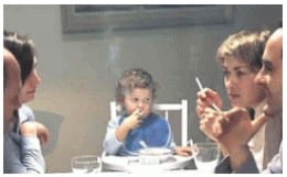 Uno de cada cuatro fumadores cree que el humo de los cigarrillos no perjudica a los niños