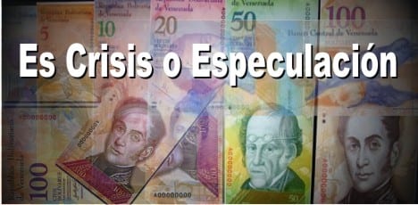 Crisis, especulación e inflación