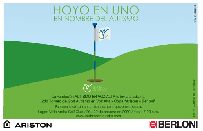 Haremos Hoyo en Uno en nombre del Autismo