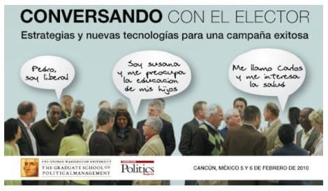 Conversando con el elector: Estrategias y nuevas tecnologías para una campaña exitosa