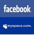 Conceptos Tecnológicos Actuales (1)  Redes Sociales: Facebook y MySpace