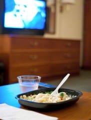 Comer y ver la tele, una mala receta