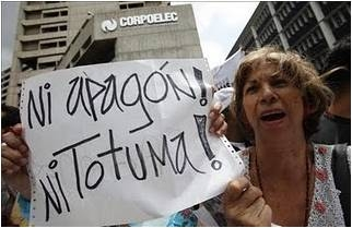 Venezuela con la mayor crisis eléctrica de la región