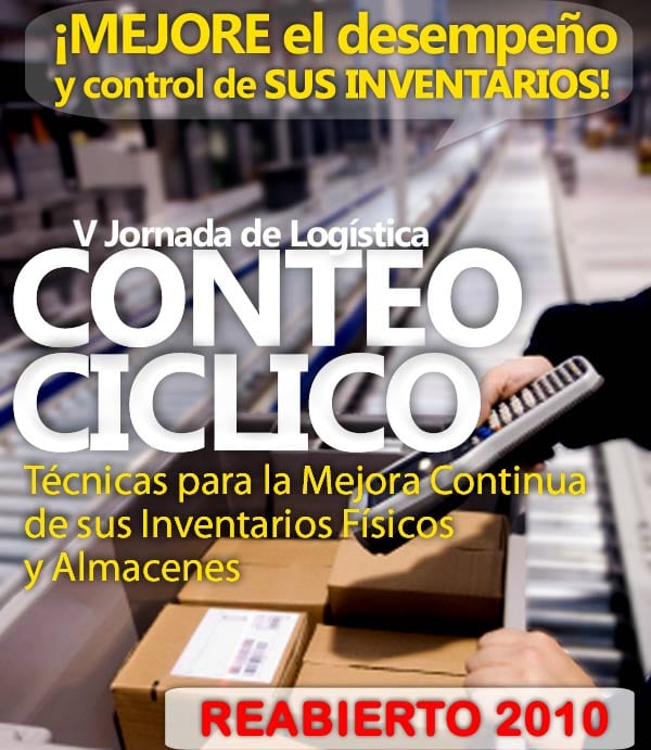 V Jornada de Logística: Conteo Cíclico