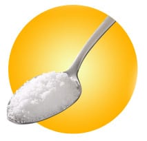 Consumo de edulcorantes vs. Consumo de azúcar