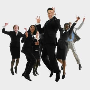 Empleados que adoran sus trabajos, empleados productivos