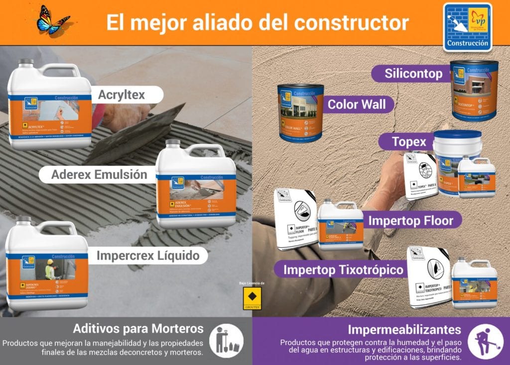 Constructores contaran con la linea de productos más completa de pinturas