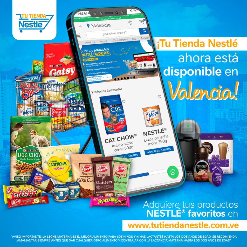 Tu Tienda Nestlé llega a Valencia