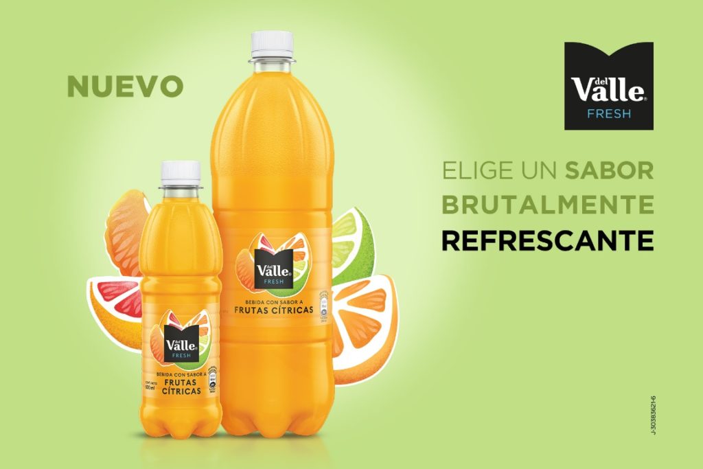 Coca-Cola FEMSA de Venezuela lanza Del Valle Fresh Frutas Cítricas