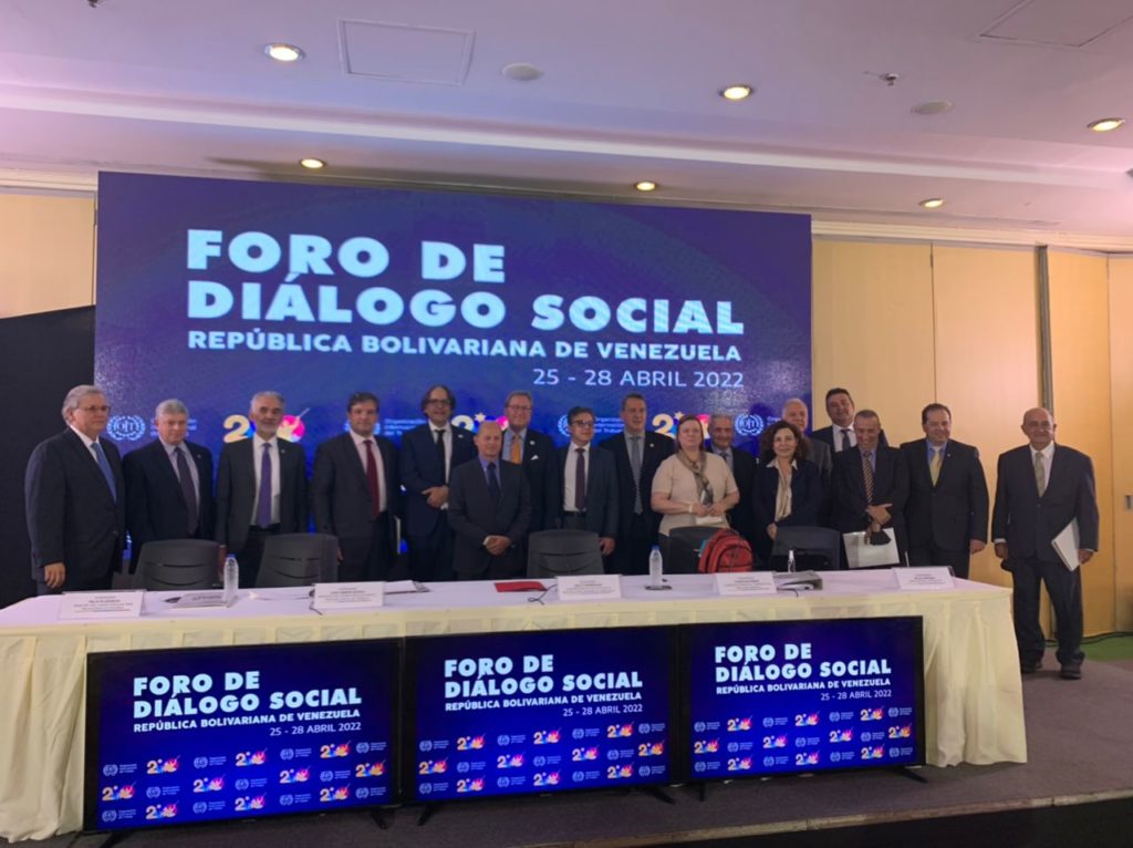 El Foro de Diálogo Social impactará favorablemente a todas las fuerzas productivas del país