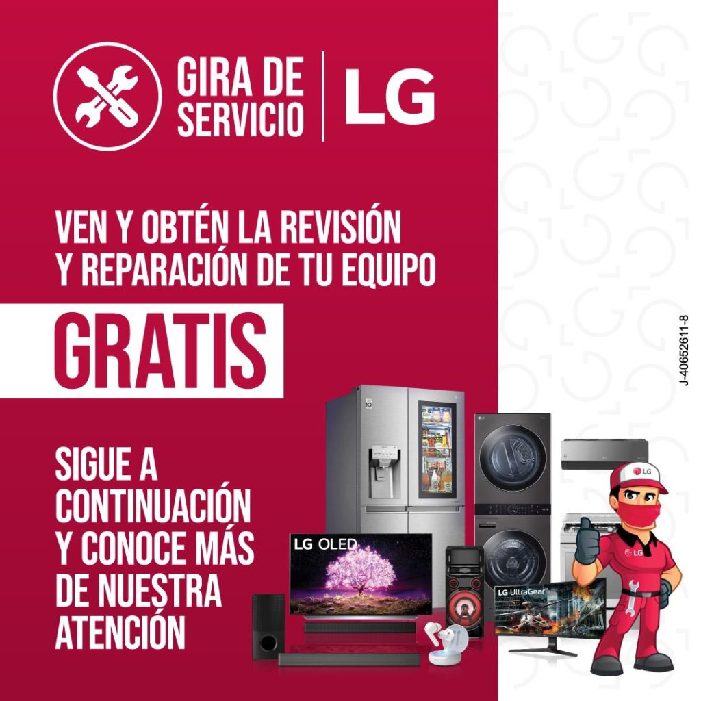 LG ELECTRONICS RETOMA SU GIRA DE SERVICIOS