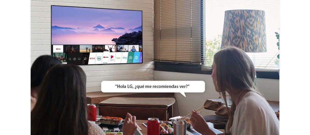 Convierte tu casa en un hogar inteligente con LG ThinQ AI