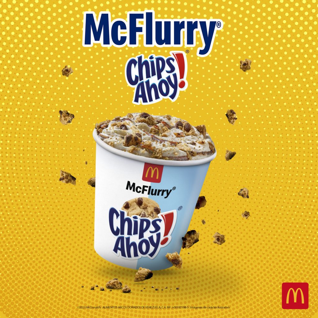Una combinación irresistible, nuevo “McFlurry ® Chips Ahoy®”