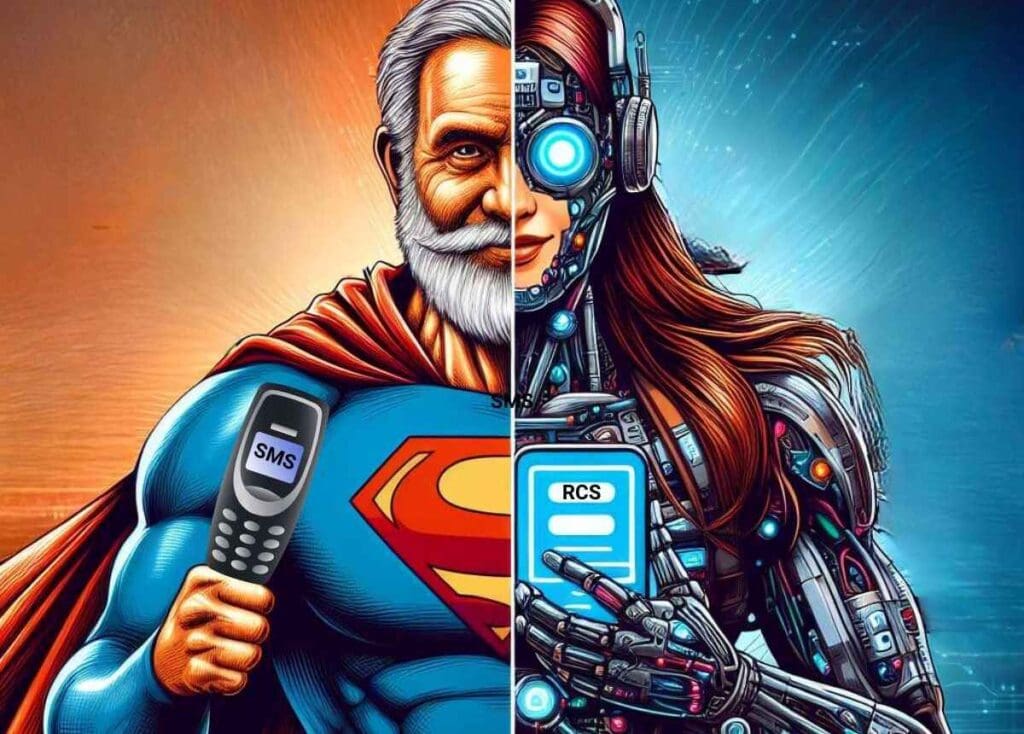 Cuál es la diferencia entre SMS y RCS