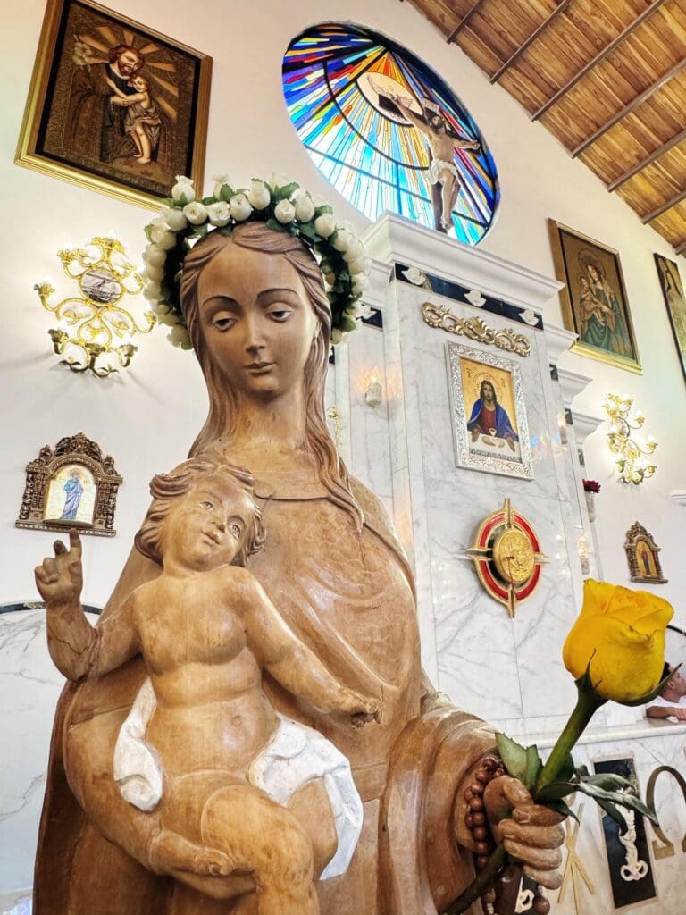 Inauguración de la Capilla del Santísimo Sacramento en el Santuario de Betania