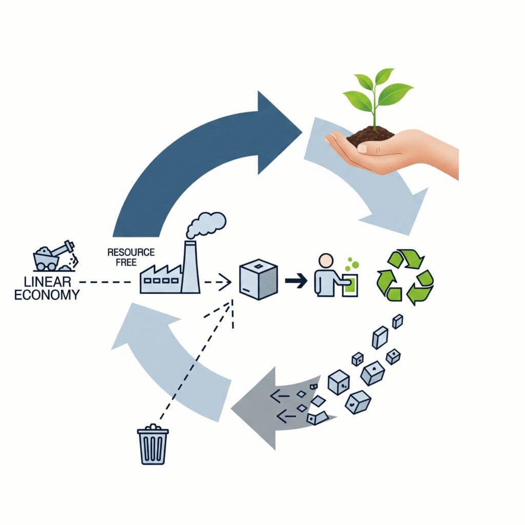 La Economía Circular como Modelo de Sostenibilidad y Competitividad Empresarial