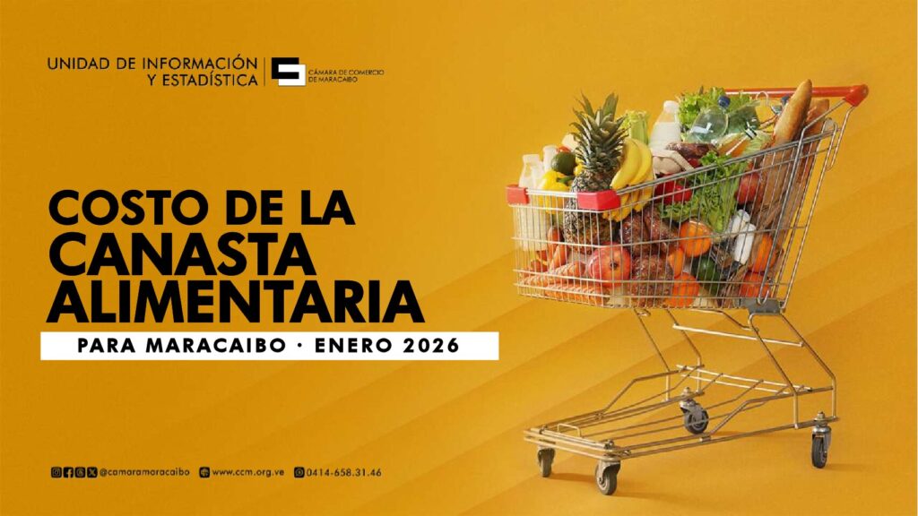 Canasta Alimentaria en Maracaibo registró en enero un aumento del 23,40 % en bolívares