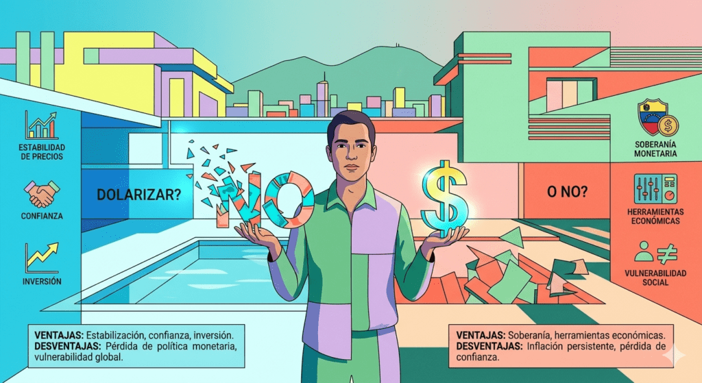 ¿Qué le conviene más a Venezuela, Dolarizar o no?